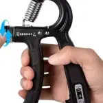 Hand Gripper for Men & Women for Gym ,Workout 5kg To 60Kg (Black) 1 Piece.