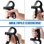 Hand Gripper for Men & Women for Gym ,Workout 5kg To 60Kg (Black) 1 Piece.
