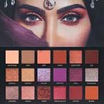 2 Combo 18  color Eyeshadow Palette Shimmery Finish (Pack of 1).