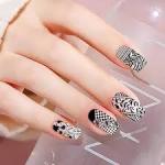 Nail Sticker, Smooth Texture Compact Structure Manicure Sticker( 1 Box).