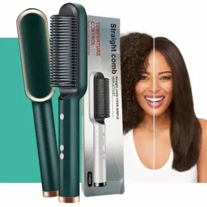 3 in 1 Comb Brush for Women, Hair Styler Brush, Electric Hair Style(Green) 1 Pcs