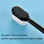 2 Pcs Soft Toothbrush  Micro-Nano Bristled For Sensitive Teeth Toothbrush Extra Soft Toothbrush