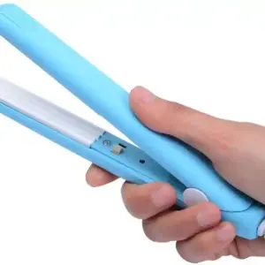 MINI Crimping Styler Machine for Women's (Hair Crimper) Electric Hair Styler Multicolor (Pack of 1).