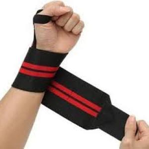 Wrist Supporter for Physiotherapy, Wrist Wrap, Hand Band with Adjustable Size Wrist Support  (Red)