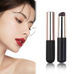 Silicone Makeup Brush, Silicone Lip Brush Pack of 1 ) Black.