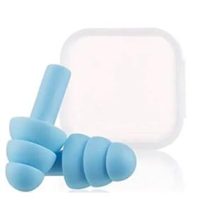 (2 Pair) Waterproof Ear Plugs, Concert, Study, Loud Noise Reducing Ear Plug Multicolor.