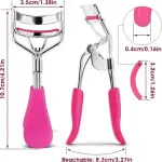 Eyelash Curler Parlor Eye Makeup Accessory Easily Roll Over Small Eyelashes 1 Pcs