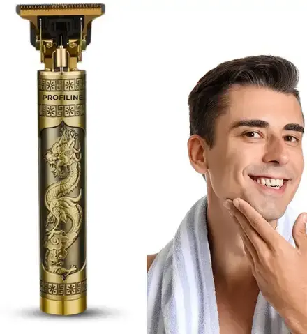 Vintage T9 Trimmer Men Beard Trimmer, Professional Hair Clipper, Adjustable Blade Clipper,