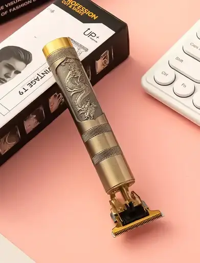 Vintage T9 Trimmer Men Beard Trimmer, Professional Hair Clipper, Adjustable Blade Clipper,