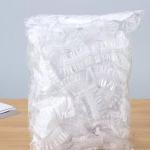 100PCS Waterproof Ear Covers Shower Ear Covers Clear Disposable Ear Protectors For Bathing (100 Piece).