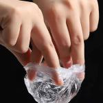 100PCS Waterproof Ear Covers Shower Ear Covers Clear Disposable Ear Protectors For Bathing (100 Piece).