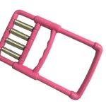 Wellness Finger and Hand Grip Exerciser for Physiotherapy & Fitness of Fingers(Multicolor) 1 Piece.