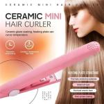 Mini Electronic Hair Crimper and Curler - Ceramic Design Styling Tool(Multicolor) 1 Piece