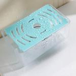 Soap Roller Dispenser Soap, Reduce Waste, Washing Box Holder(Blue) 1 Piece