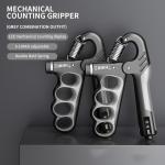 Hand Grip Strength Trainer Resistance 10-100KG, Adjustable with Counting (Pack of 1)Multicolor.