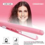 Mini Electronic Hair Crimper and Curler - Ceramic Design Styling Tool(Multicolor) 1 Piece