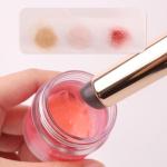 Silicone Lip Brush (Pack of 1) Black.