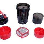 Professional Shaker Bottle 500ml(Pack of 1) Red
