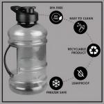 1.5 Liter Gallon Bottle 50oz BPA-Free Gym Water Bottle with Mixer Ball(Pack of 1).