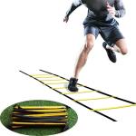 Speed Agility Ladder, Fixed Foldable Fitness Training Ladder(Pack of 1 ) Multicolor.