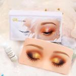 Eye Makeup Practice Face Board Mannequin | Silicon Eye practice dummy Pack of 1