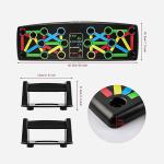 10 in 1 Body Building Portable Push Up Board System ( Pack of 1).