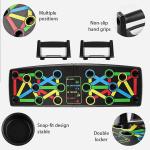 10 in 1 Body Building Portable Push Up Board System ( Pack of 1).