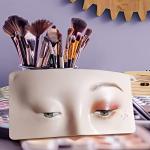 Eye Makeup Practice Face Board Mannequin | Silicon Eye practice dummy Pack of 1