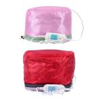 Electric SPA Hair Thermal Treatment Heating Cap Hair Care Steamer Hat Pink (Pack of 1).