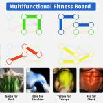 10 in 1 Body Building Portable Push Up Board System ( Pack of 1).