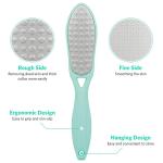 Ocean Beauty 2 in 1 Foot File Pedicure Kit Set Stainless Steel Foot Files for (Pack of 1)Multicolor