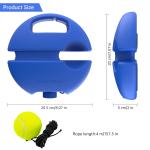 Trainer Nylon Rebound Ball, Solo Training Equipment for Self-Practice, (Pack of 1).