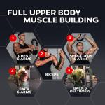 40kg Power Twister Bar for Upper Body Exercise (Pack of 1).
