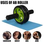 Abs Roller Home Gym/Indoor Wheel for Abs Workouts Multicolor (Pack of 1).