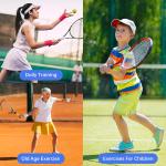 Trainer Nylon Rebound Ball, Solo Training Equipment for Self-Practice, (Pack of 1).