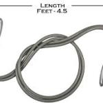 Double Toning Resistance Tube Pull Rope Elastic Rubber Exercise(Pack of 1).