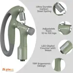 Electronic Adjustable Hand Grip Strengthener 10 to 100kg Hand Gripper With Counter(Multicolor).