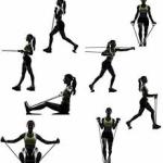 Double Toning Resistance Tube Pull Rope Elastic Rubber Exercise(Pack of 1).