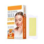 Ocean Beauty Facial Wax Strips 20 Strips 2 Finish Wipes (Pack of 1)