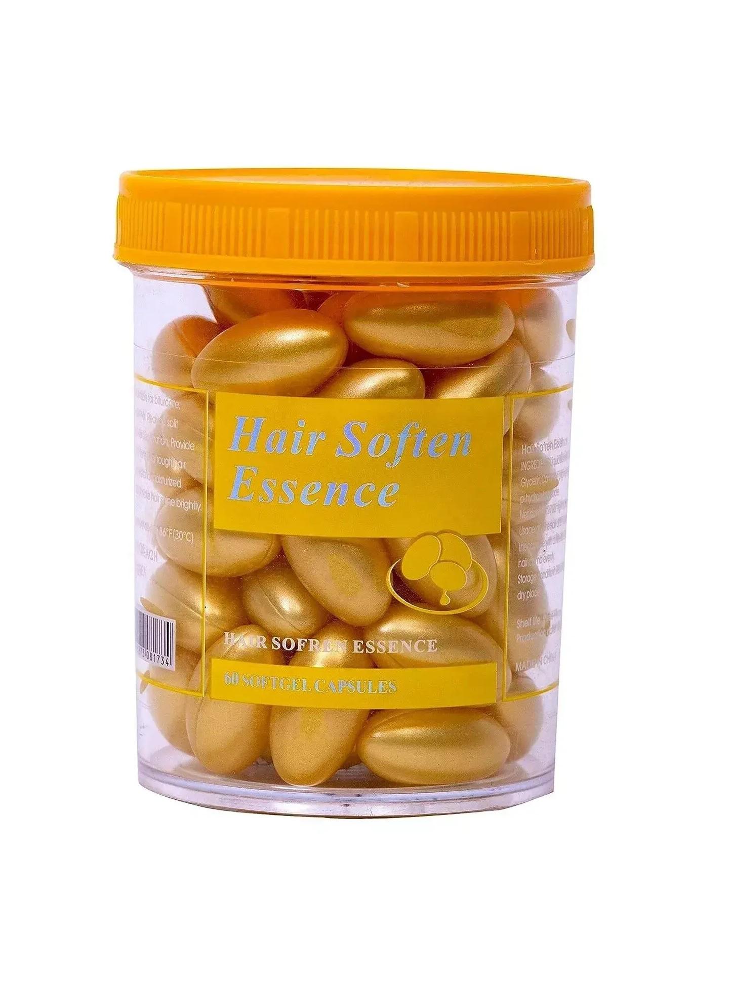 Professional Hair Use 60 Soft gel Capsules Hair Serum  (96 ml)