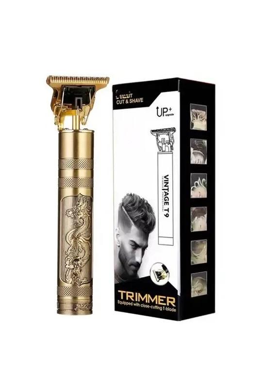 Vintage T9 Trimmer Men Beard Trimmer, Professional Hair Clipper, Adjustable Blade Clipper,