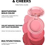 Professional 3 in 1  Face Wonder Blush (Pack of 1).