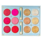 60-Shade eyeshadow Light Shadow Blusher (Pack of 1).