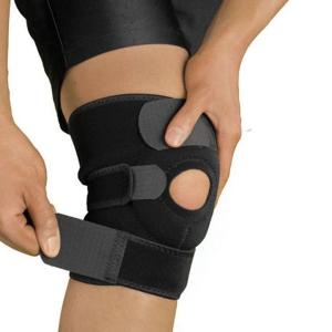 Sports KNEE CAP SUPPORT BELT FOR MEN AND WOMEN ( 1 Pair) Black.