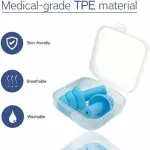 (2 Pair) Waterproof Ear Plugs, Concert, Study, Loud Noise Reducing Ear Plug Multicolor.