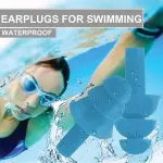 (2 Pair) Waterproof Ear Plugs, Concert, Study, Loud Noise Reducing Ear Plug Multicolor.