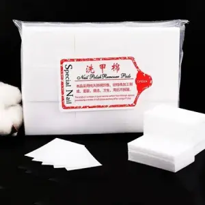 Nail Cotton Pads 1000 Pcs - Lint Free Gel Nails Polish Removers Cotton Pads
