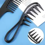 Wide Tooth Comb Hair Care Massage Scalp Women (Pack of 2).