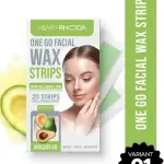 Women One Go Facial Wax Strips 20 Strips (Chamomile - Shade 01)