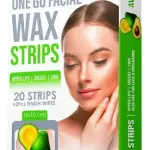 Women One Go Facial Wax Strips 20 Strips (Chamomile - Shade 01)